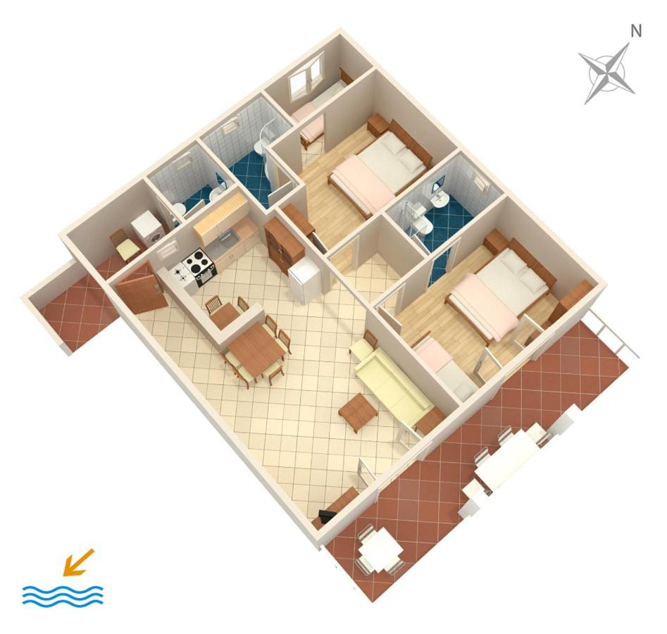 Apartments with a parking space Podaca, Makarska - 312 Zewnętrze zdjęcie